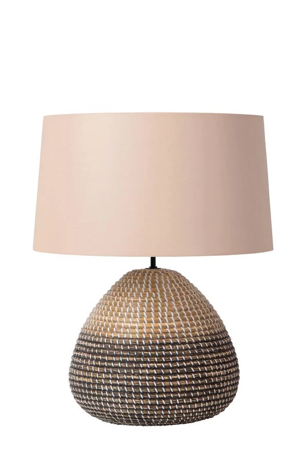 Lucide Premium MADUKA - Table lamp - Ø 45 cm - 1xE27 - Natural - turned off